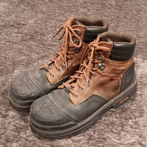 Wolverine DurShock Yukon Carbon Max Toe Leather Work Boots Mens Size: 12W
